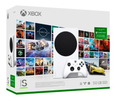 Microsoft Xbox Series S 512GB SSD + חודשים Xbox Game Pass Ultimate 3  מיקרוסופט