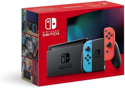 Nintendo Switch V2 HAC-001-01 כחול / אדום