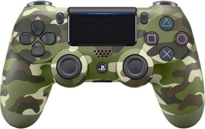 DualShock 4 Green Camouflage Wireless Controller V2