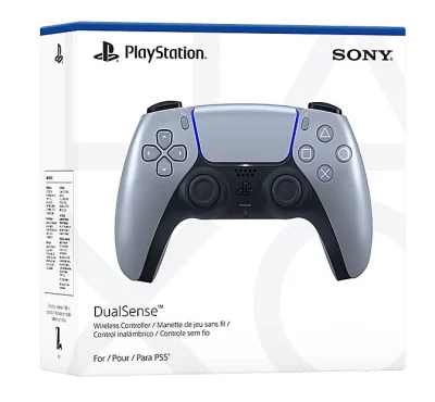 DualSense Sterling Silver Wireless Controller
