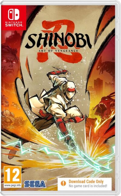 SHINOBI  Art of Vengeance Nintendo Switch  CIB