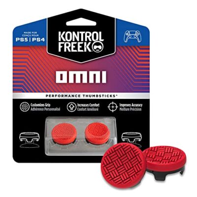 מתאם ארגונומי לאגודל Kontrol Freek  Omni Ps5 / Ps4  כתום