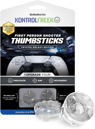 מתאם ארגונומי לאגודל Kontrol Freek Crystal Galaxy Edition   Ps5 / Ps4