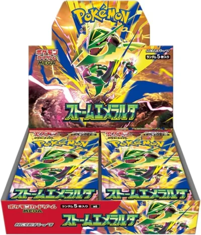 קלפי פוקימון Pokémon TCG Storm Emeralda MEGA Booster Box