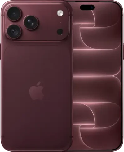 Apple סמארטפון אייפון 18 פרו מקס  iPhone 18 Pro Max 2TB - בורדו Burgundy