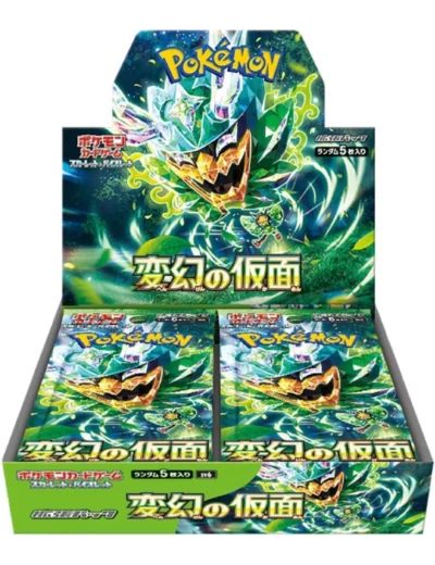 קלפי פוקימון Pokemon Card Game Scarlet & Violet expansion pack mask of transformation TCG