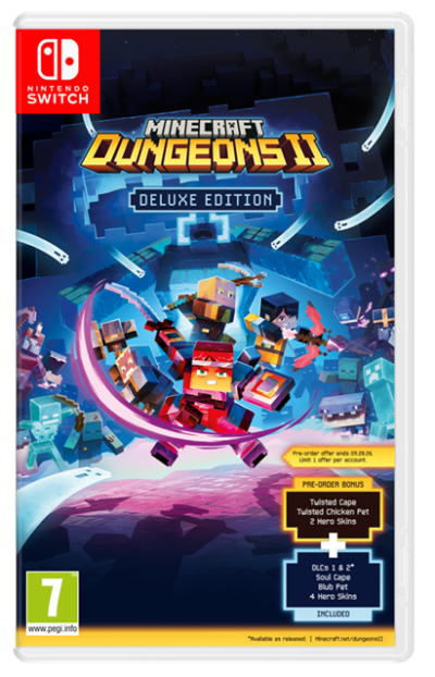 Minecraft Dungeons II Deluxe Edition Nintendo Switch