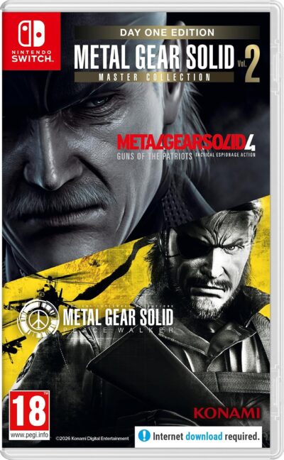 Metal Gear Solid: Master Collection Volume 2 - Day One Edition - Nintendo Switch