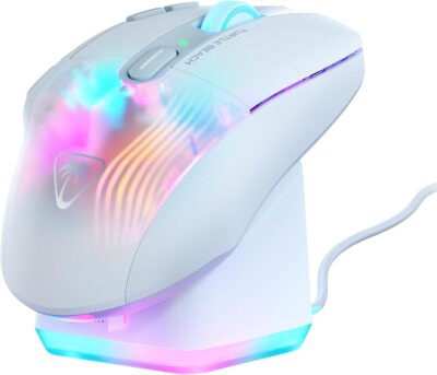 עכבר גיימינג אלחוטי Kone XP Air עם תחנת טעינה Turtle Beach